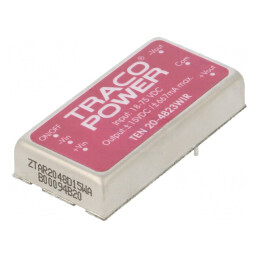 Convertor DC/DC 20W 18-75V la 15V/-15V | Electronic-mag.ro | Componente Electronice
