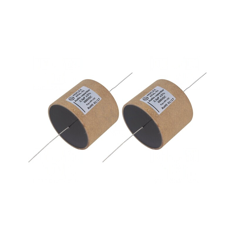 Condensator 3,3uF 600VDC Aluminiu-Polipropilenă-Hârtie | Electronic-mag.ro | Componente Electronice
