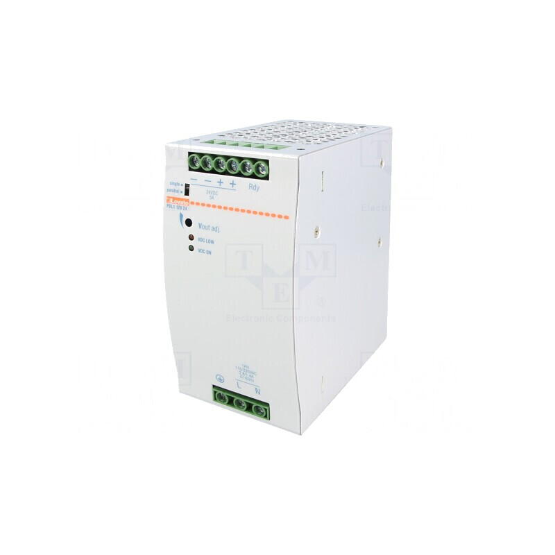 Alimentator Pulsatoriu 120W 24V DC 5A pentru Șină DIN | Electronic-mag.ro | Componente Electronice