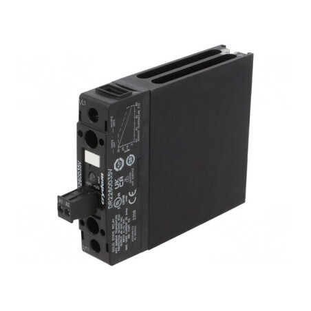 Releu Semiconductor 35A 1-Fazat 4-32VDC 48-600VAC | Electronic-mag.ro | Componente Electronice