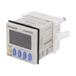 Contor electronic LCD cu impulsuri 9999 și releu SPDT 250VAC/5A | Electronic-mag.ro | Componente Electronice