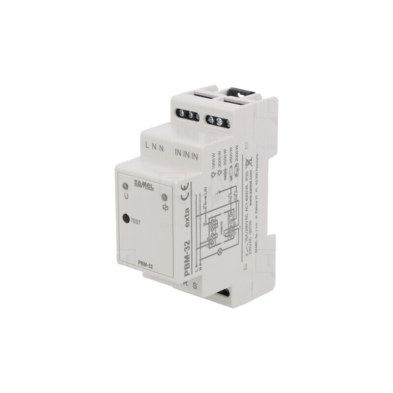 Releu Bistabil 16A IP20 NO/NC | Electronic-mag.ro | Componente Electronice