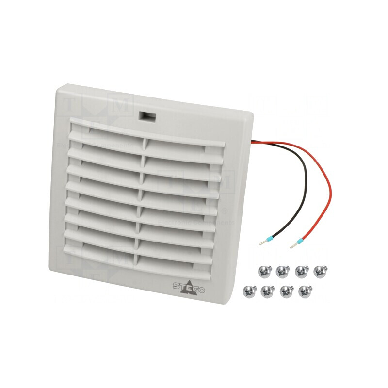 Ventilator DC axial 152x152x91mm 67m3/h IP54 | Electronic-mag.ro | Componente Electronice