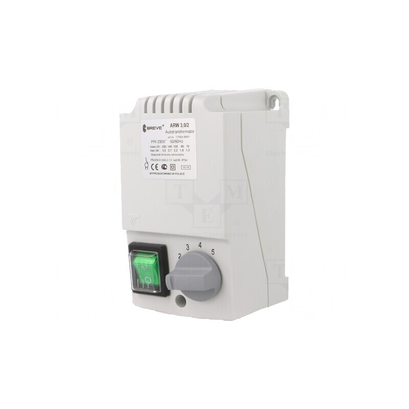 Regulator viteză 230VAC IP54 Ta40B ARW-3.0/2 | Electronic-mag.ro | Componente Electronice