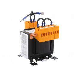Transformator de Alimentare 100VA 115V cu Bandă de Cleme | Electronic-mag.ro | Componente Electronice