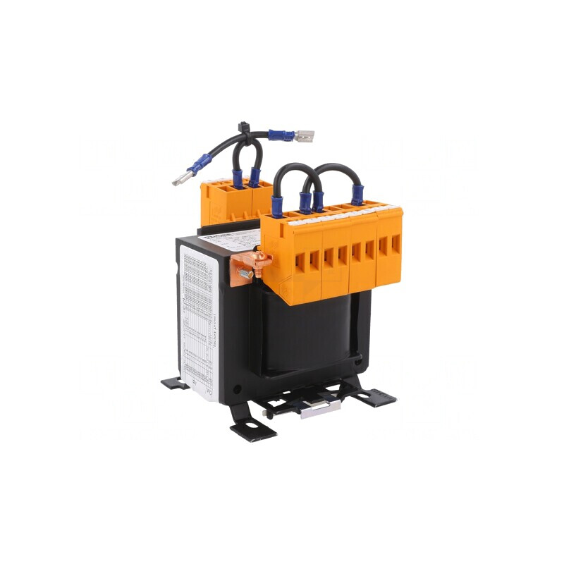 Transformator de Alimentare 100VA 115V cu Bandă de Cleme | Electronic-mag.ro | Componente Electronice