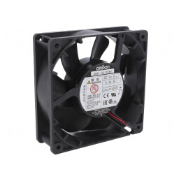 Ventilator axial DC 125x125x38mm 232,8m3/h 49dBA cu bilă | Electronic-mag.ro | Componente Electronice