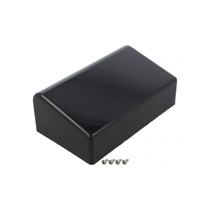Carcasă Desktop Neagră ABS 1595 | Electronic-mag.ro | Componente Electronice