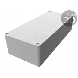 Carcasă universală aluminiu 160x360x90mm | Electronic-mag.ro | Componente Electronice
