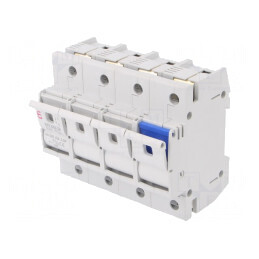 Separator cu Fuzibil D02 pentru Șină DIN 63A 4 Poli | Electronic-mag.ro | Componente Electronice