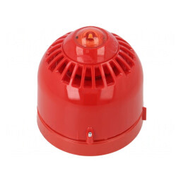 Semnalizator Luminos și Acustic 17-60VDC Sirenă și Lumină Flash ESF-5008 | Electronic-mag.ro | Componente Electronice