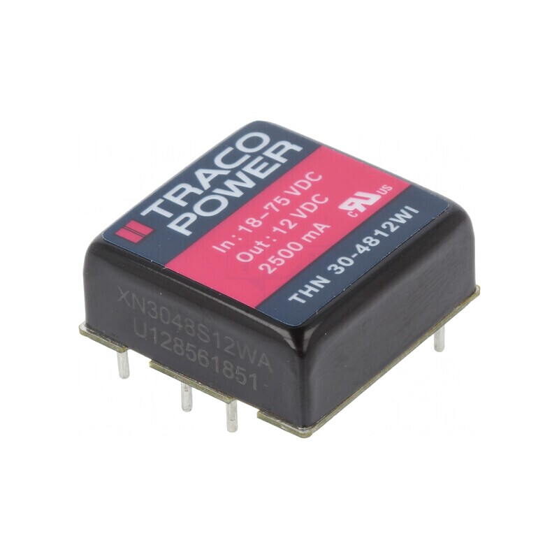 Convertor DC/DC 30W 18-75V la 12V 2500mA | Electronic-mag.ro | Componente Electronice Convertor DC/DC 30W 18-75V la 12V 2500mA | Electronic-mag.ro | Componente Electronice