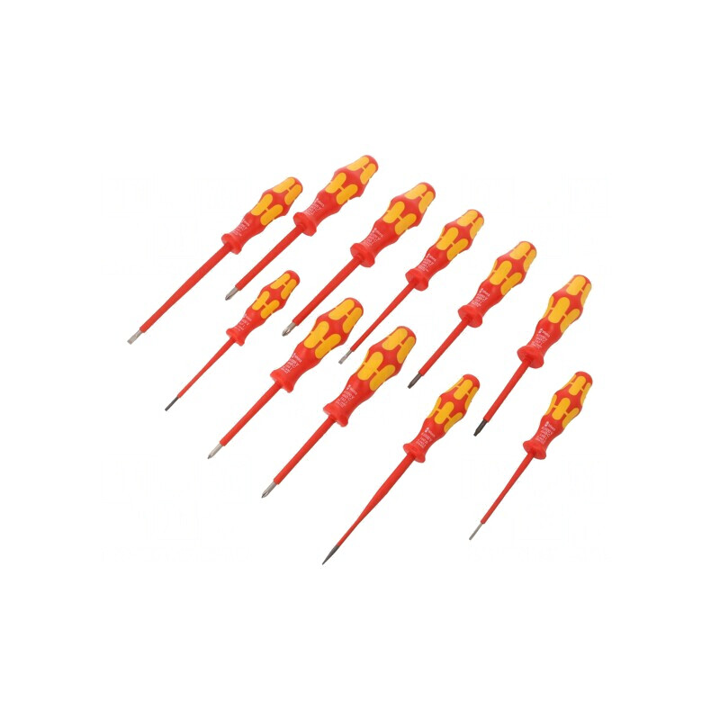 Kit Șurubelnițe Izolate 1kVAC Phillips, Pozidriv, Plată, Torx | Electronic-mag.ro | Componente Electronice