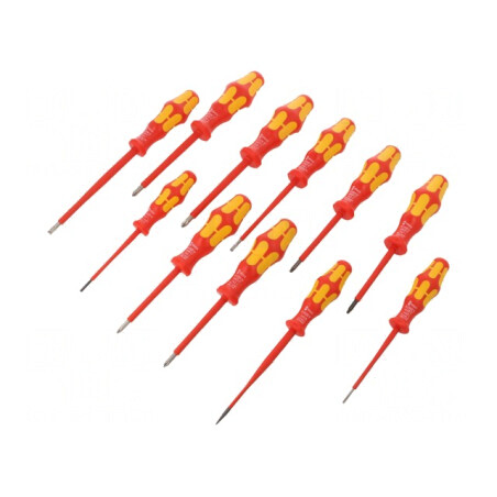 Kit Șurubelnițe Izolate 1kVAC Phillips, Pozidriv, Plată, Torx | Electronic-mag.ro | Componente Electronice