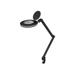Lupă de masă cu iluminare LED 9W 6500K 3dpt Ø127mm | Electronic-mag.ro | Componente Electronice