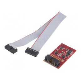 Accesorii: adaptor | IDC14,PCB de margine | Interfaţă: JTAG | AC244007