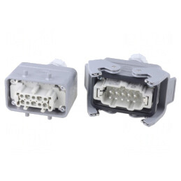 Conector HDC Tată-Mamă Set Complet Han Kit | Electronic-mag.ro | Componente Electronice