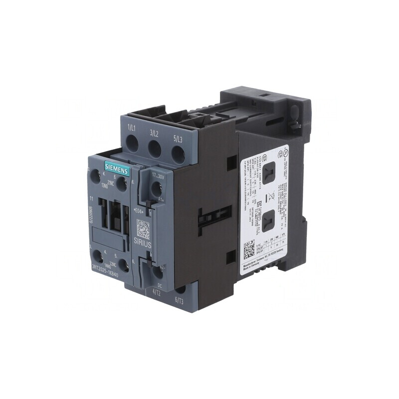 Contactor 3-polar 24VDC 17A 3RT2025-1KB40 | Electronic-mag.ro | Componente Electronice