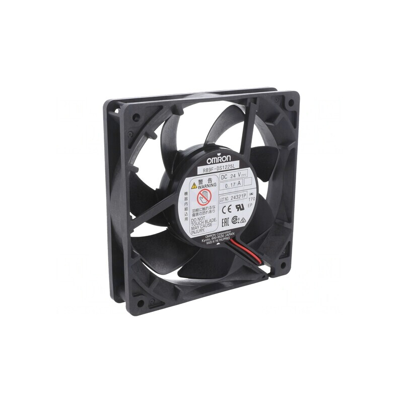 Ventilator axial DC 125mm 150m3/h 40dBA cu rulment | Electronic-mag.ro | Componente Electronice