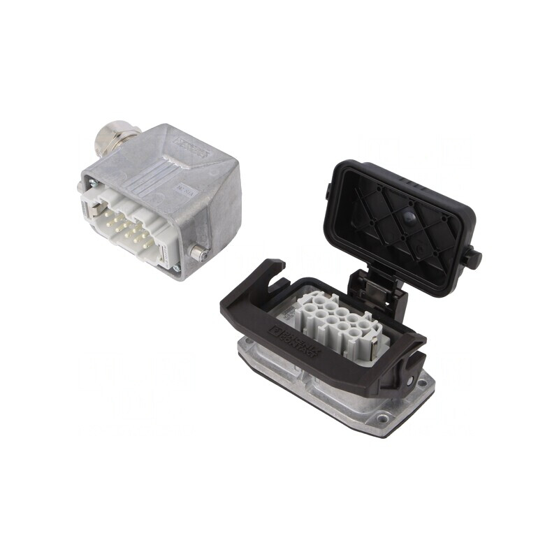 Conector HDC 500V 16A 10 PIN 10 PE | Electronic-mag.ro | Componente Electronice Conector HDC 500V 16A 10 PIN 10 PE | Electronic-mag.ro | Componente Electronice