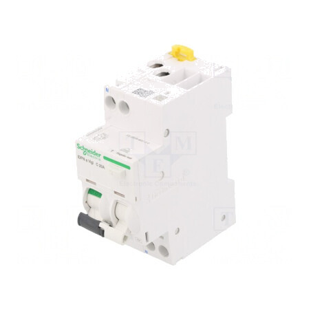 Întrerupător RCBO 20A 30mA 1P+N 230/400VAC | Electronic-mag.ro | Componente Electronice