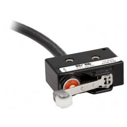 Microîntrerupător SNAP ACTION 10A/250VAC cu manetă și rolă | Electronic-mag.ro | Componente Electronice