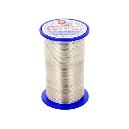 Sârmă de cupru argintată 0,9mm 500g | Electronic-mag.ro | Componente Electronice