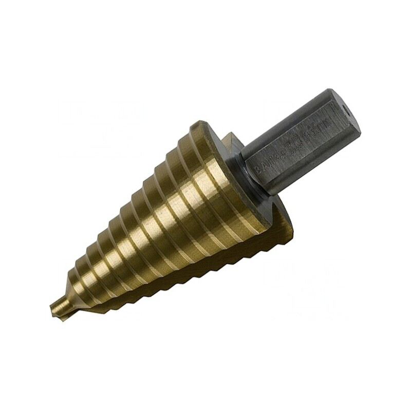 Burghiu pentru tablă subțire Ø 5-35mm 13 pași | Electronic-mag.ro | Componente Electronice Burghiu pentru tablă subțire Ø 5-35mm 13 pași | Electronic-mag.ro | Componente Electronice