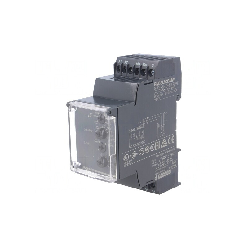 Releu Monitorizare Nivel 24-240V AC/DC RM35LM33MW | Electronic-mag.ro | Componente Electronice