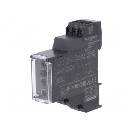Timer Programabil 0.05s-100h DPDT 250VAC/8A 24-240VAC 24VDC IP20 | Electronic-mag.ro | Componente Electronice