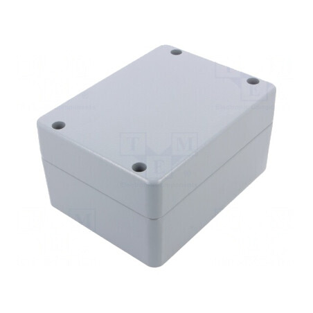 Carcasă Universală 130x170x90mm RAL7001 | Electronic-mag.ro | Componente Electronice