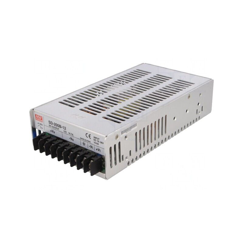 Convertor DC/DC 12V 16.7A 200W | Electronic-mag.ro | Componente Electronice