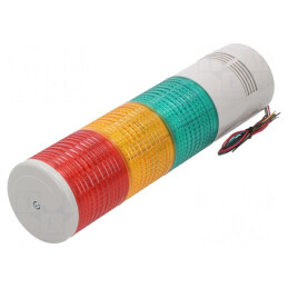 Coloană Semnalizare LED Roşu/Ambră/Verde 24V | Electronic-mag.ro | Componente Electronice