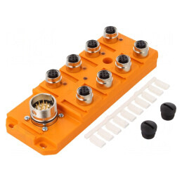 Cutie de conexiuni M12 PIN 5 IP67 60VDC | Electronic-mag.ro | Componente Electronice