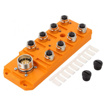 Cutie de conexiuni M12 PIN 5 IP67 60VDC | Electronic-mag.ro | Componente Electronice