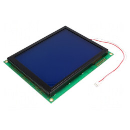 Afișaj LCD Grafic 320x240 STN Negativ Albastru LED 20 Pin | Electronic-mag.ro | Componente Electronice
