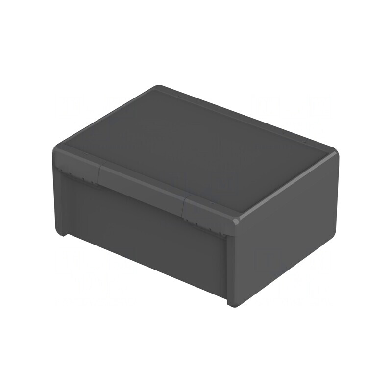 Carcasă universală BOCUBE ABS grafit 284x364x160 mm | Electronic-mag.ro | Componente Electronice