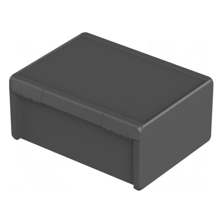 Carcasă universală BOCUBE ABS grafit 284x364x160 mm | Electronic-mag.ro | Componente Electronice