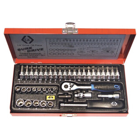 Set Chei Tubulare Hexagonale Oțel 1/4 | Electronic-mag.ro | Componente Electronice