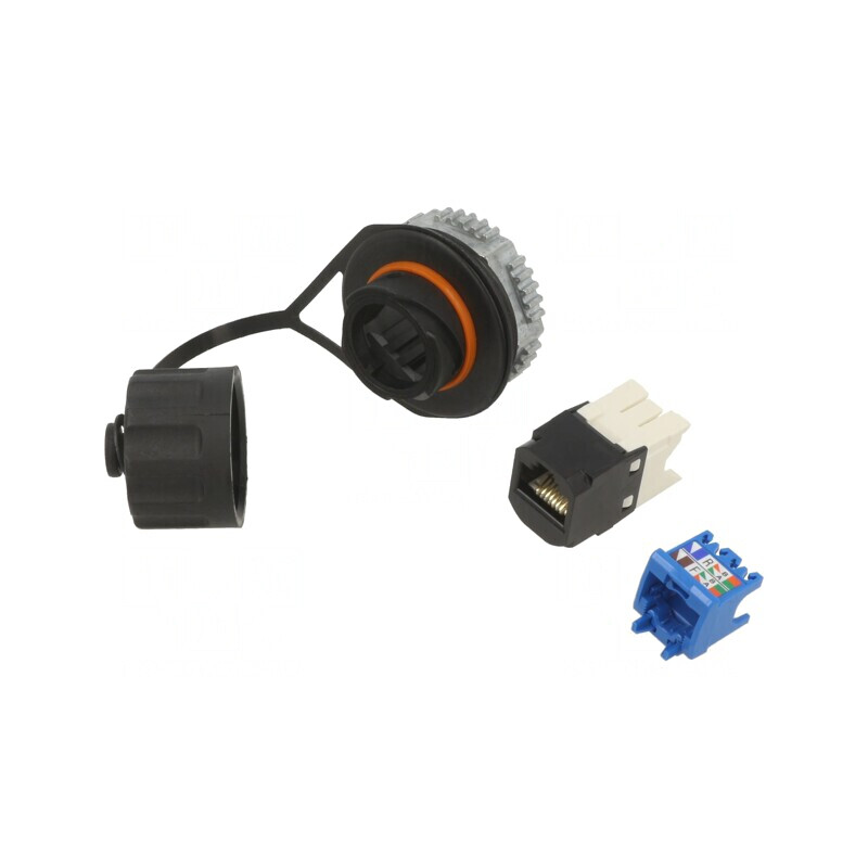 Soclu RJ45 Cat 6a 8p8c Fixare Rotire | Electronic-mag.ro | Componente Electronice Soclu RJ45 Cat 6a 8p8c Fixare Rotire | Electronic-mag.ro | Componente Electronice