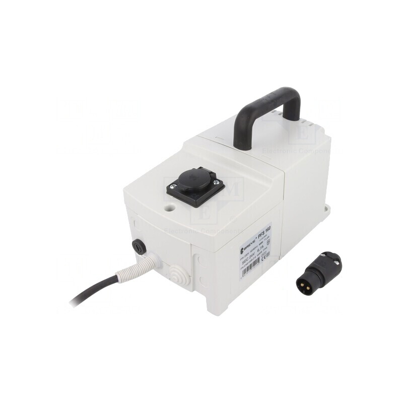 Transformator Siguranță 160VA 230V 24V IP44 | Electronic-mag.ro | Componente Electronice