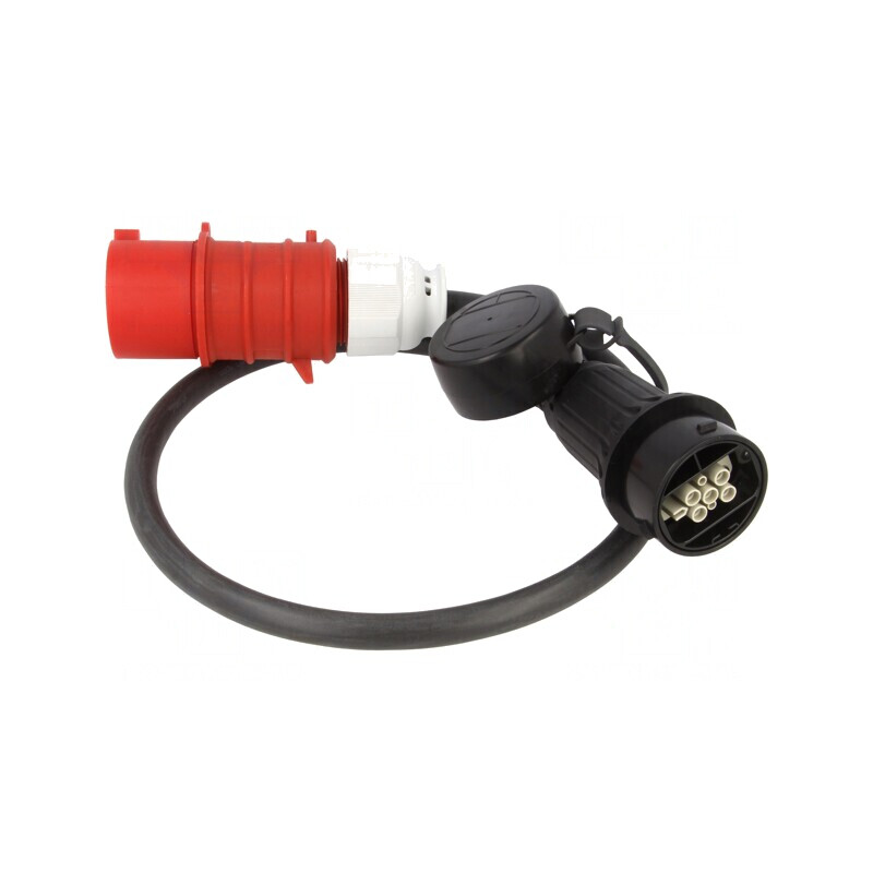 Cablu eMobility 440V 22kW 32A Trifazat 0,96m | Electronic-mag.ro | Componente Electronice