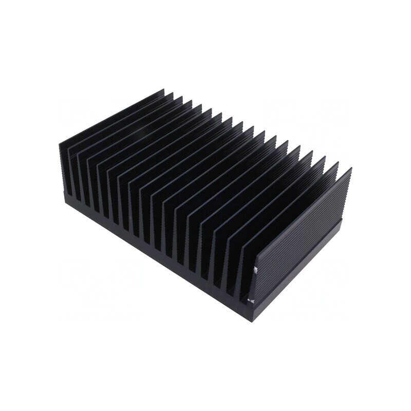 Radiator extrudat cu aripioare negre 150x233x74 mm | Electronic-mag.ro | Componente Electronice Radiator extrudat cu aripioare negre 150x233x74 mm | Electronic-mag.ro | Componente Electronice