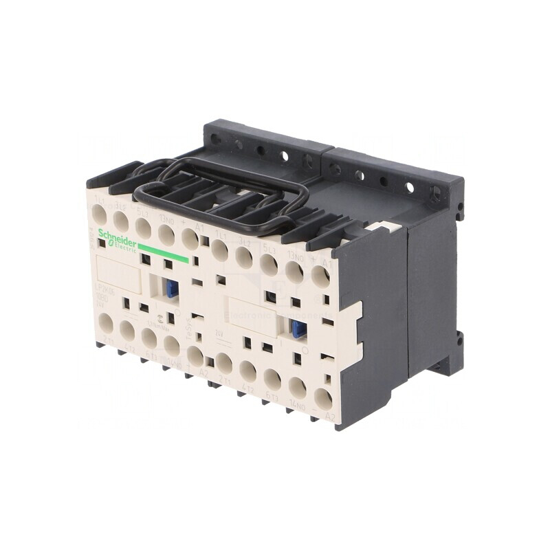 Contactor Reversibil 3 Poli NO + 3 Contacte Auxiliare NO LP2K0610BD | Electronic-mag.ro | Componente Electronice