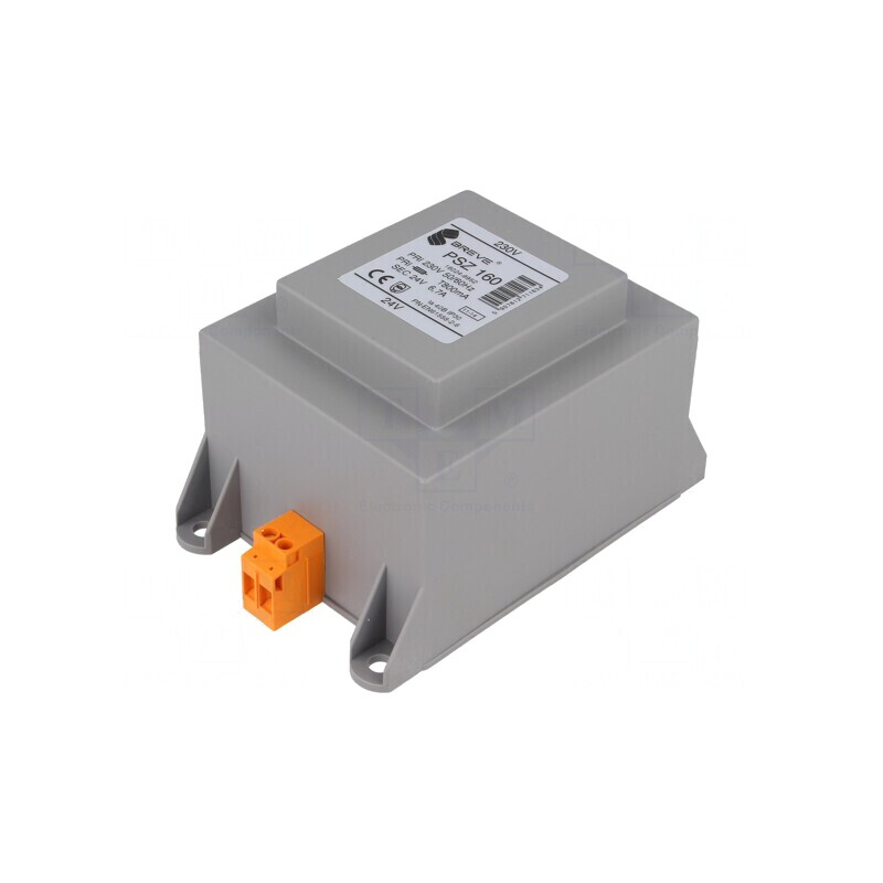 Transformator de Alimentare 160VA 230V AC la 24V pentru Șină DIN | Electronic-mag.ro | Componente Electronice