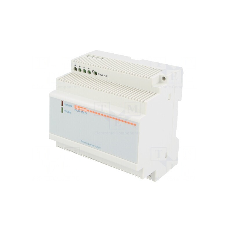 Alimentator Pulsatoriu pentru Șină DIN 100W 24V 4.2A | Electronic-mag.ro | Componente Electronice
