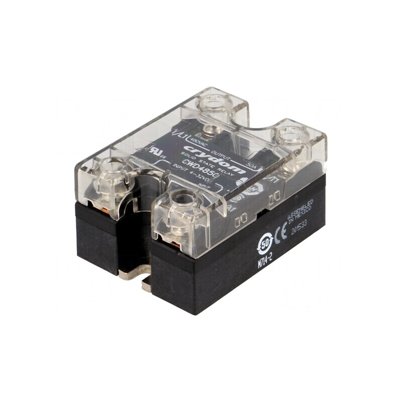 Releu Semiconductor 1-Fazat 50A 48-660VAC 4-32VDC | Electronic-mag.ro | Componente Electronice Releu Semiconductor 1-Fazat 50A 48-660VAC 4-32VDC | Electronic-mag.ro | Componente Electronice