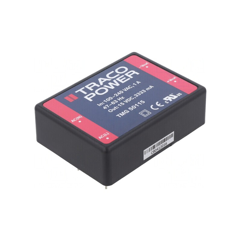 Convertor AC/DC 50W 15VDC TMG 50115 | Electronic-mag.ro | Componente Electronice Convertor AC/DC 50W 15VDC TMG 50115 | Electronic-mag.ro | Componente Electronice