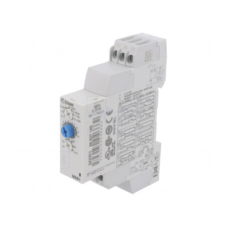 Crouzet Timer SPDT 0.1s-100h 24-240VAC/DC | Electronic-mag.ro | Componente Electronice
