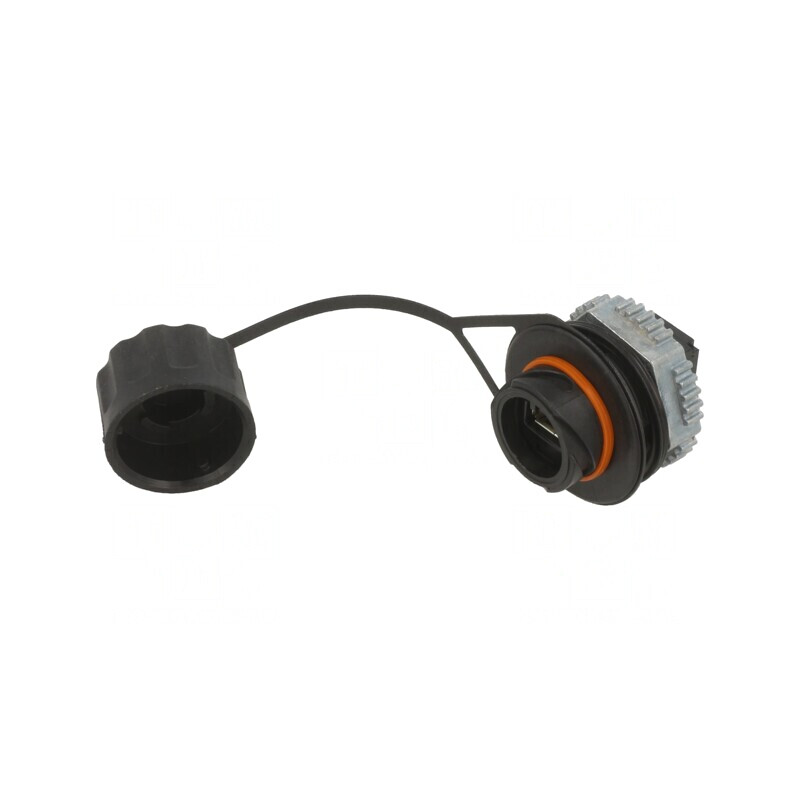 Adaptor USB A Dual USB 2.0 din Plastic | Electronic-mag.ro | Componente Electronice